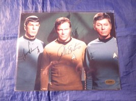 Star Trek Signed 8&quot; x 10&quot; Photo with COA. - £36.92 GBP