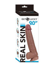 Get Lucky 9.0&quot; Real Skin Series - Light Brown - £56.72 GBP