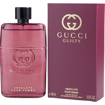 Gucci Guilty Absolute Pour Femme By Gucci Eau De Parfum Spray 3 Oz - £102.81 GBP
