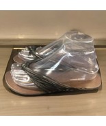 Black xhilaration Strapped flip flops Women’s Size 7 - $14.10