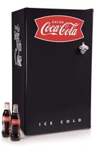 3.2 Cu. Ft. Coca-Cola Refrigerator Black With Freezer (a) - £1,117.33 GBP