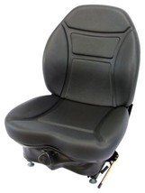 Milsco Brand CR100 Black Vinyl Seat and Suspension for Multiple Machines - £400.63 GBP