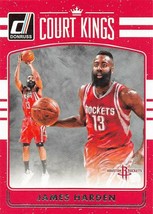 2016-17 Donruss Court Kings #9 James Harden Houston Rockets  - £0.75 GBP