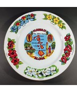 Vintage 10 1/2&quot; HAWAII  WALL PLATE Collectible Decorative Plaque The 50t... - €15,66 EUR