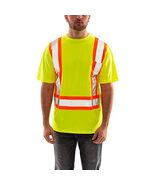 Tingley Rubber S75022 Class 2 T-Shirt with Pocket, 3X-Large, Lime Green - €27,79 EUR