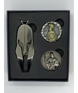 Spartan Golf Tools Combo, Spartan Helmet Divot Tool, 2 Ball Markers - $27.31 CAD