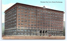 Postcard Kansas City Live Stock Exchange Building Missouri MO - £3.55 GBP