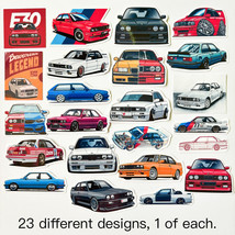 23pc Vinyl stickers for BMW M3 E30 German Classic Legend - $11.30