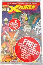1991 X-Force #1 Sealed Polybag, Deadpool card - £16.07 GBP