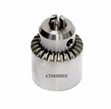 Drill Chuck, Stainless Steel, Jt2, With Key, Hhip 3700-0309, 1/64-3/8 - $73.93