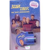 Star Trek: The Next Generation Mini Photo Viewer Key Chain Toy 1993 NEW UNUSED - £7.28 GBP