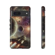 Space Art Tough Cases, Spaceship Traveling Protection for iPhone Galaxy ... - $524.68 MXN