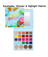 Prolux Sweet Scoops 26 Color Eyeshadow Bronzer Highlight Face Palette - $279.30 MXN