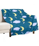 Mondxflaur Cartoon Throw Blanket Flannel for Living Room Loveseat Office... - $30.17 CAD+