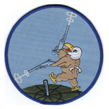 5&quot; Air Force 186TH Fighter Squadron Eagle Embroidered Patch - £22.74 GBP