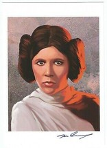 Joe Corroney SIGNED Star Wars Mini Comic Art Print ~ Princess Leia New Hope - £12.43 GBP
