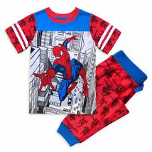 Marvel Spider-Man Sleep Set for Boys, Size 5/6 Multicolored - £23.34 GBP