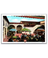The Patio Hotel Agua Caliente Tijuana Mexico UNP WB Postcard Y17 - $4.90