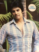 Erik Estrada Vintage Magazine Pinup clipping - £6.32 GBP