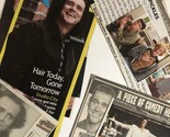 Jim Carrey Vintage &amp; Modern Clippings Lot Of 20 Small Images And Ads - $4.94
