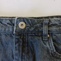 Cotton: On Every Day Denim Skirt Youth Women’s Size 4 Black Distressed (28×15) image 10