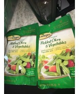 2 Pk Mrs. Wages Pickled Okra &amp; Vegetables Mix Quick Process 3.36 oz each... - $18.69