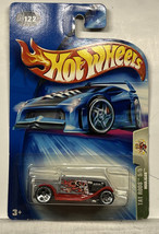 2004 Hot Wheels Hooligan 1932 FORD #122 Tat Rods #5 Matte Gray 5 Dot - £1.73 GBP