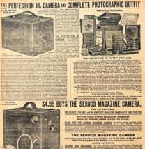 1969 Perfection Camera 1901 Repro Advertisement Sears Seroco Photography... - $28.07 CAD