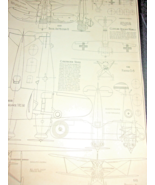 Cleveland Designed Models Plates Scale Drawings 4 sheets 1930s - £6.39 GBP