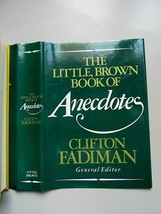 The Little, Brown Book of Anecdotes Fadiman, Editor Hardcover 1985 Book Club - £8.96 GBP