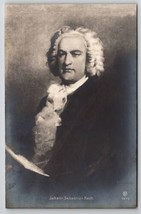 Johann Sebastian Bach Composer Portrait Postcard X26 - $9.95