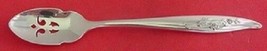 Young Love By Oneida Sterling Silver Olive Spoon Pierced 5 7/8&quot; Custom - £43.68 GBP