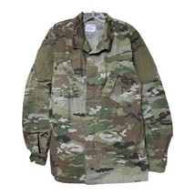 Army Combat Uniform Coat Jacket Womens Military Green Camo Size 39 Long - £10.25 GBP