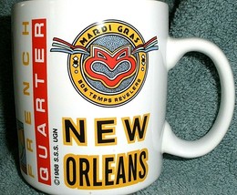 New Orleans French Quarter Coffee  Mug - 8 oz capacity - Ceramic - £13.69 GBP