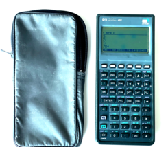 Hewlett Packard 32K RAM HP 48G Graphing Calculator &amp; Case - For Parts Re... - $39.59