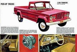 1962 Jeep J-300 Townside Pick-Up Truck - Promotional Advertising Poster - $32.99