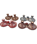 Mini Tagine , Moroccan mini tagine, mini Tagine set, salt and pepper min... - £10.52 GBP