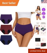 Women&#39;s Multi-Colored Leakproof Incontinence Briefs – 3 Pack for Confidence - $793.98 MXN