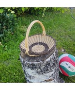 Charming Handwoven Small Willow | Basket Perfect for Garden &amp; Cottagecor... - €47,08 EUR