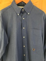Herren Tommy Hilfiger Hemd Größe L Blau Vgc Nie Getragen - $39.80 CAD