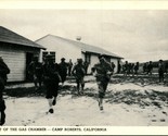 Vtg 1940s Postcard Camp Roberts California CA Out of the Gas Chamber UNP - £5.41 GBP