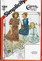 Vtg 1982 Girls Cinderella DRESS VEST &amp; SASH Simplicity Pattern 5729-s Sz... - £9.55 GBP