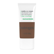Neutrogena Clear Coverage Flawless Matte CC Cream, Truffle, 1 oz - $14.84