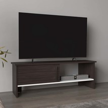 Modern TV Stand, 1 Door &amp; 1 Shelf, Media Console, Entertainment Center - $165.99