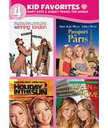 Mary Kate and Ashley Travel The World 4 Kid Favorite DVD Movie Pack Lond... - £11.71 GBP