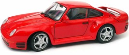 Porsche 595 1/24 Scale Diecast Metal Model - RED - $29.69