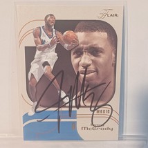 2002 Fleer Tracy McGrady Rockets Magic Signed Autographed COA NBA - $79.00