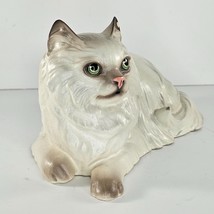 Hagen Renaker DW Lying Persian Cat Figurine Designer&#39;s Workshop RARE HTF *Flaw* - £186.07 GBP