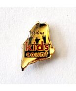 2000s Maine Kids Count Pin Enamel Filled Vintage Elementary Education F6E - €17,16 EUR