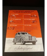 1949 Austin of England Austin A40 Devon &amp; Dorset Sedans Sales Brochure - €54,69 EUR